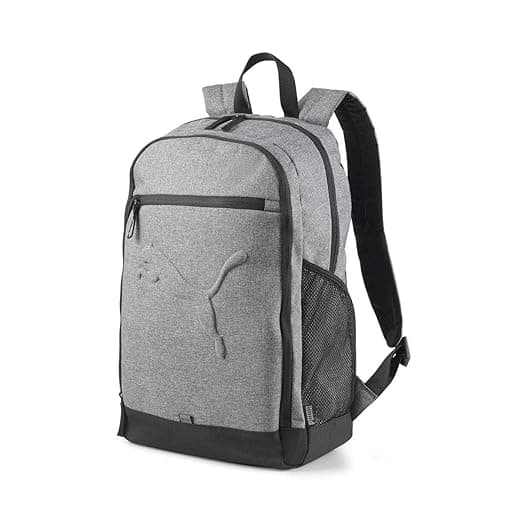 Puma Unisex-Adult Buzz Backpack, Medium Gray Heather (7913640)